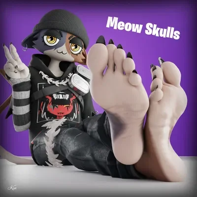 Meow Skulls Feet