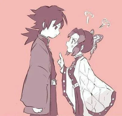 Mom Shinobu Kocho and Dad Giyu Tomioka