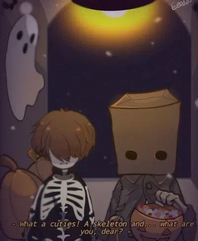 Mono and six (Halloween)