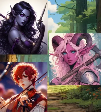 Motley Miscreants | D&D party!