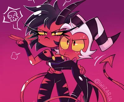 Moxxie and Millie (sfw)