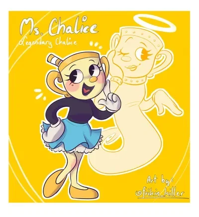 Ms Chalice - Cuphead