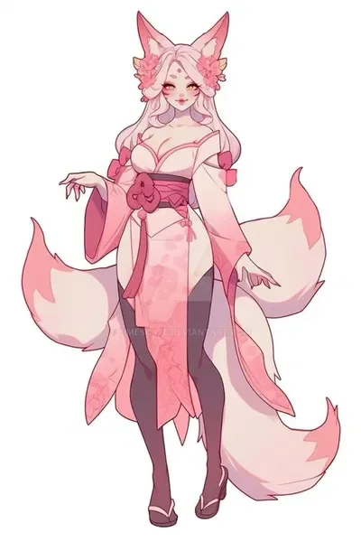 Muiki- demihuman kitsune