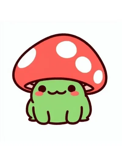 Mushroom frog