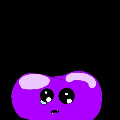 My sad little slime baby. Please be nice to him and give him a name.