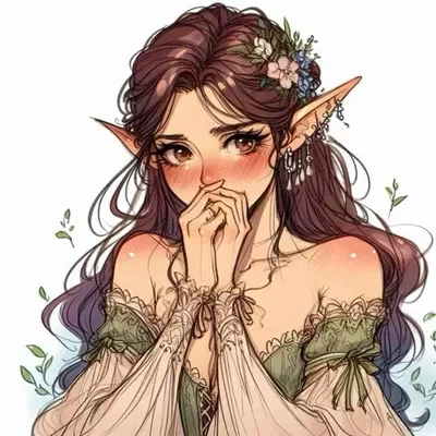 Nervous Elf from the forest