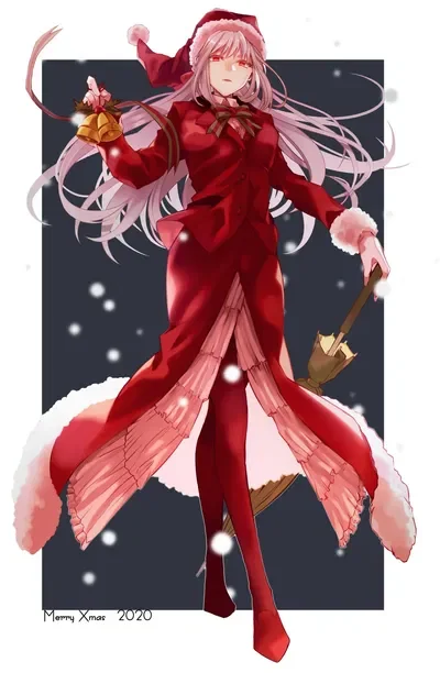 Nightingale and Murasaki (New Year.)