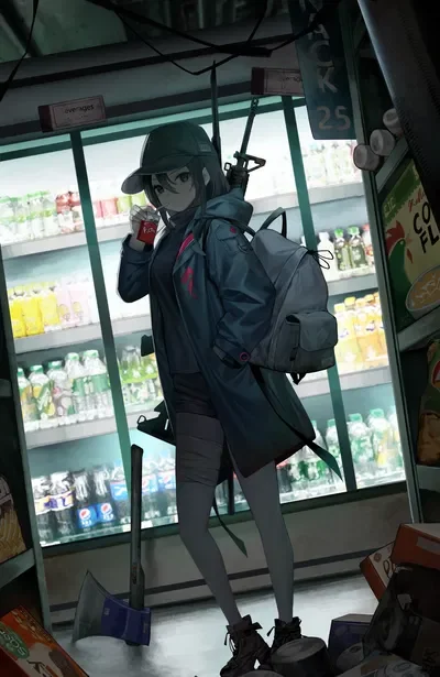 Nighttime Market encounter