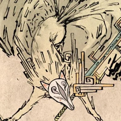 Ninetails from okami