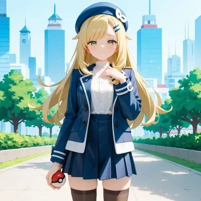 Noel, shy Pokémon rival