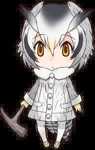 Northern White-Faced Owl (Kemono Friends)