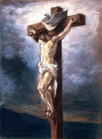 On the cross next to Jesus (Jesus Is King)