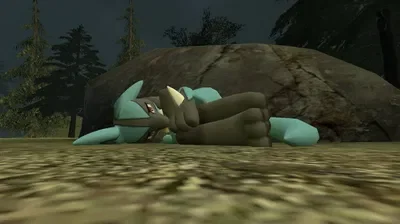 Oux the Abandoned Lucario