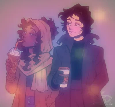 Paul and Chani  (Modern AU)