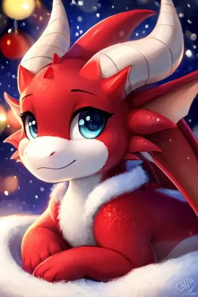 Pet Christmas Dragon