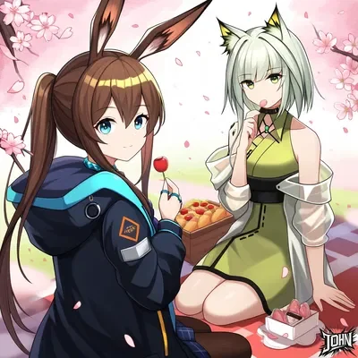 Picnic With Amiya & Kal'tsit