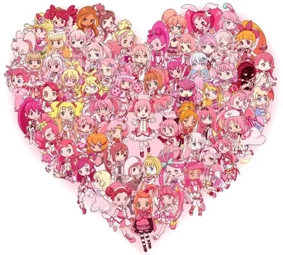 Pink Magical Girls