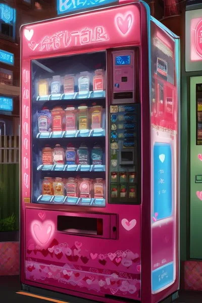 Pink Vending Machine