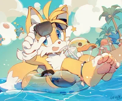 pool day tails