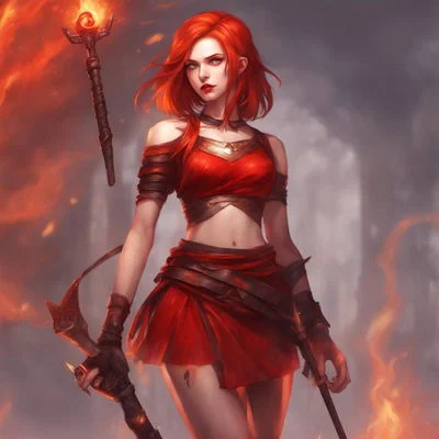 Pyra the Goddess of Fire