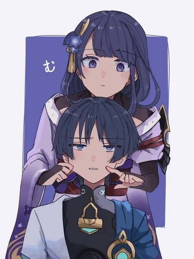 Raiden Ei and Scaramouche