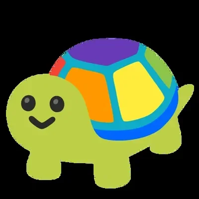 Rainbow 🌈🏳️‍🌈 🐢 Turtle