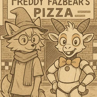 Ralsei & Lolbit [reverse AU]