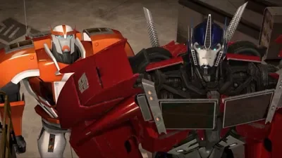 ➳ Ratchet and Optimus [tfp]