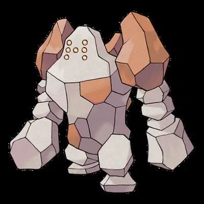 Regirock from pokemon