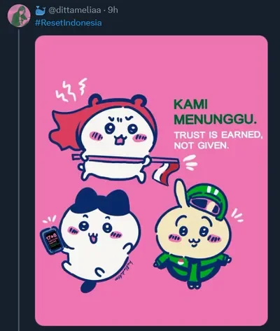 #ResetIndonesia #Wargajagawarga