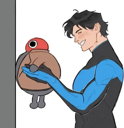 Richard "Dick" Grayson and Jason Todd || Just a little guy