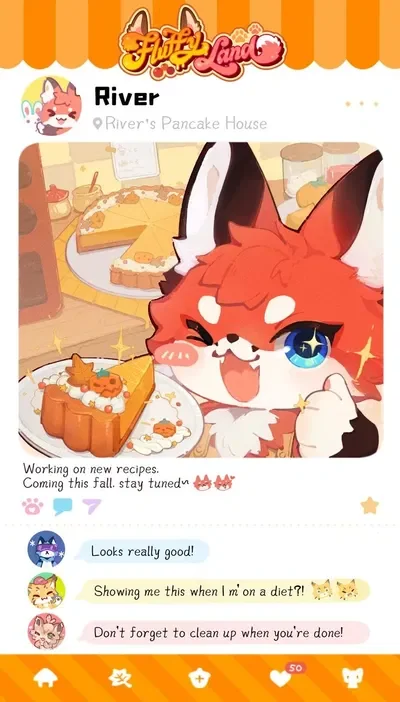 River - Fluffy Land's Friendly Baker