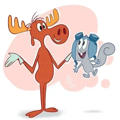 Rocky and bullwinkle