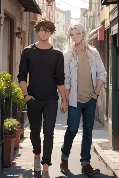 Rowan and Cade Silverheart