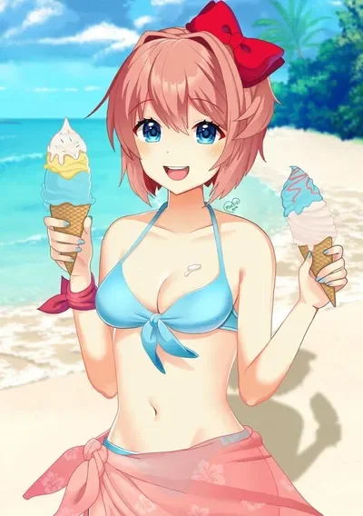 Sayori {Beach Vacation}
