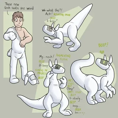 Sciraptor Drone Suit