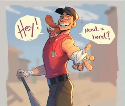 Scout TF2 - Cuddle Trap