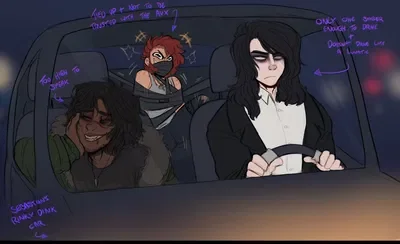 Sebastian, Blitz, and Angus