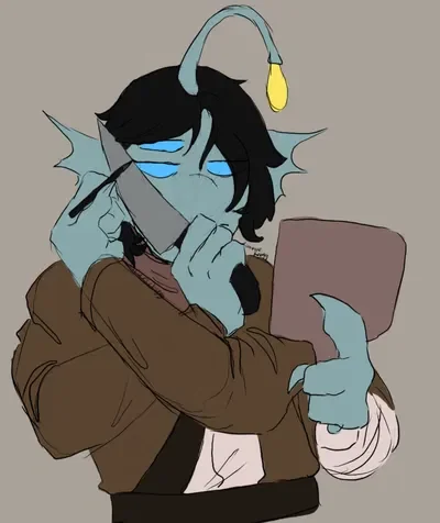 Sebastian Solace || Doing Sebby's nails <3 (PRESSURE)