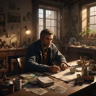 Sebastian the artist