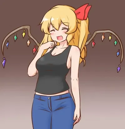 [SFW] Flandre Scarlet (Matured/Aged up Vampire)