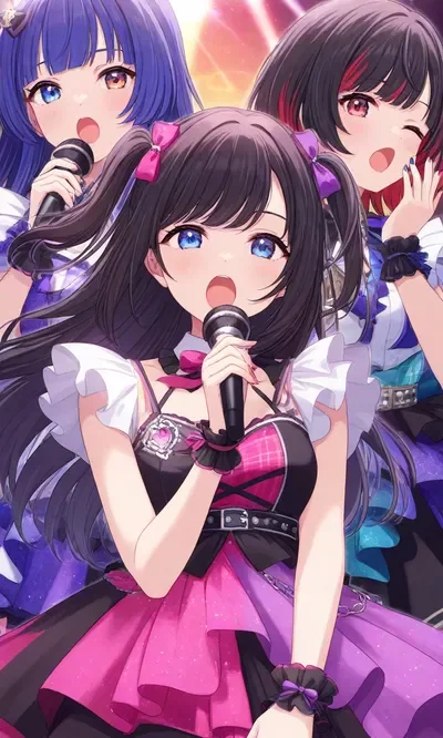 Shining Sky (a newly debuted idol group)