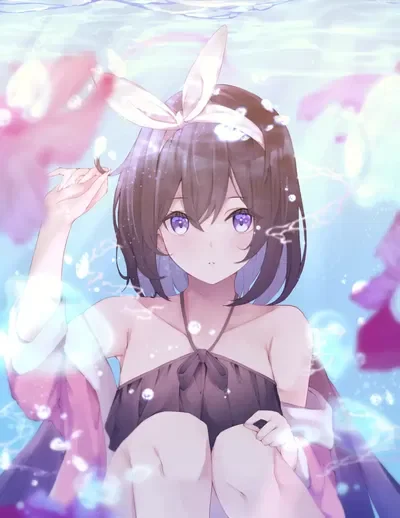 Shizuyama Mashiro - Sniper of Silence (Rival + Swimsuit POV)