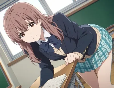 Shōko Nishimiya || Deaf girl