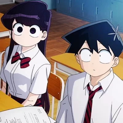 Shouko Komi and HitoHito Tadano