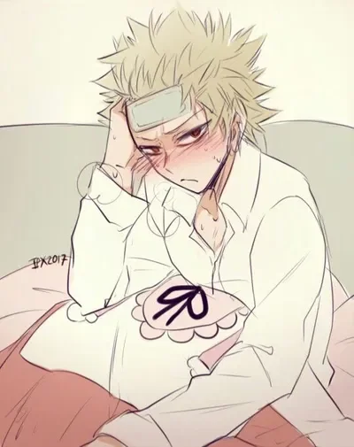 Sick boyfriend-Katsuki Bakugou