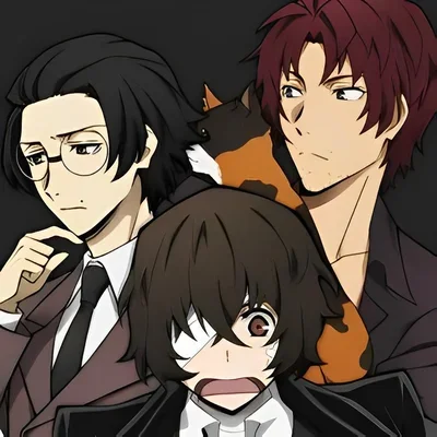 Dazai Oda and Ango
