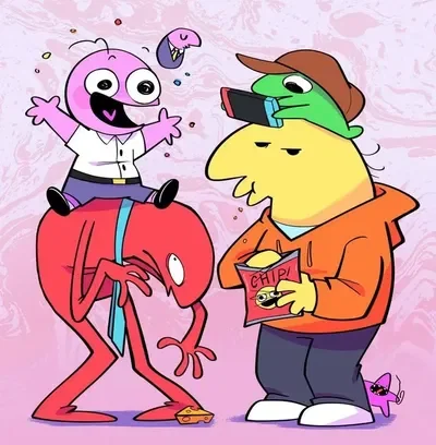 Smiling friends