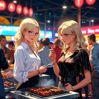 Smoke vs Skewer: A Fiery Duel of World-Famous Gourmets