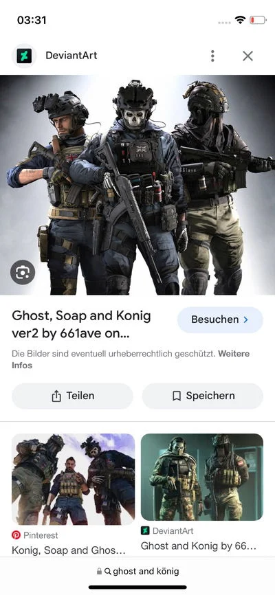 Soap and ghost are your sweet fathers but Konig is your pervert father since you where adopted by soap and ghost and your father Konig stayed at home